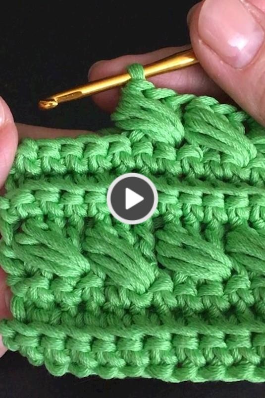 Almond pattern knitting pattern